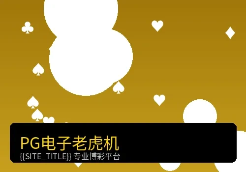 澳门赌场PG电子老虎机